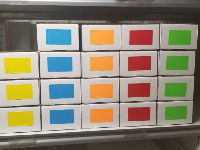 Tag-A-Room Color Coded Labels Green 2" x 3" 50 Count - Image 4